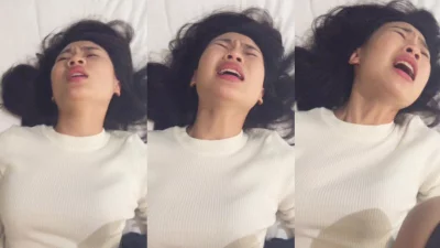 要高潮了！快又要喷了！骚女全程真实表情
